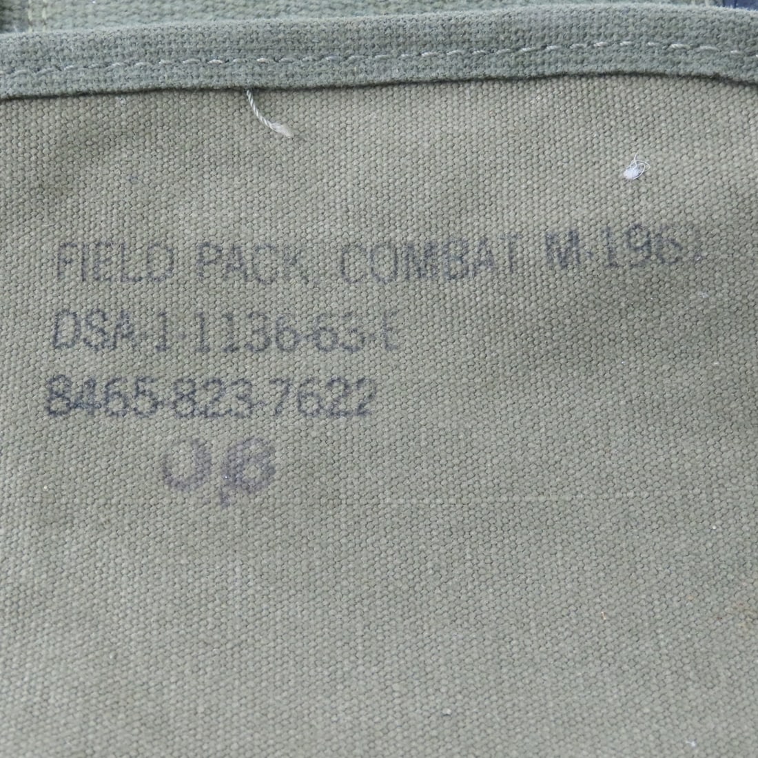 2 Cold-War era canvas rucksacks - 5