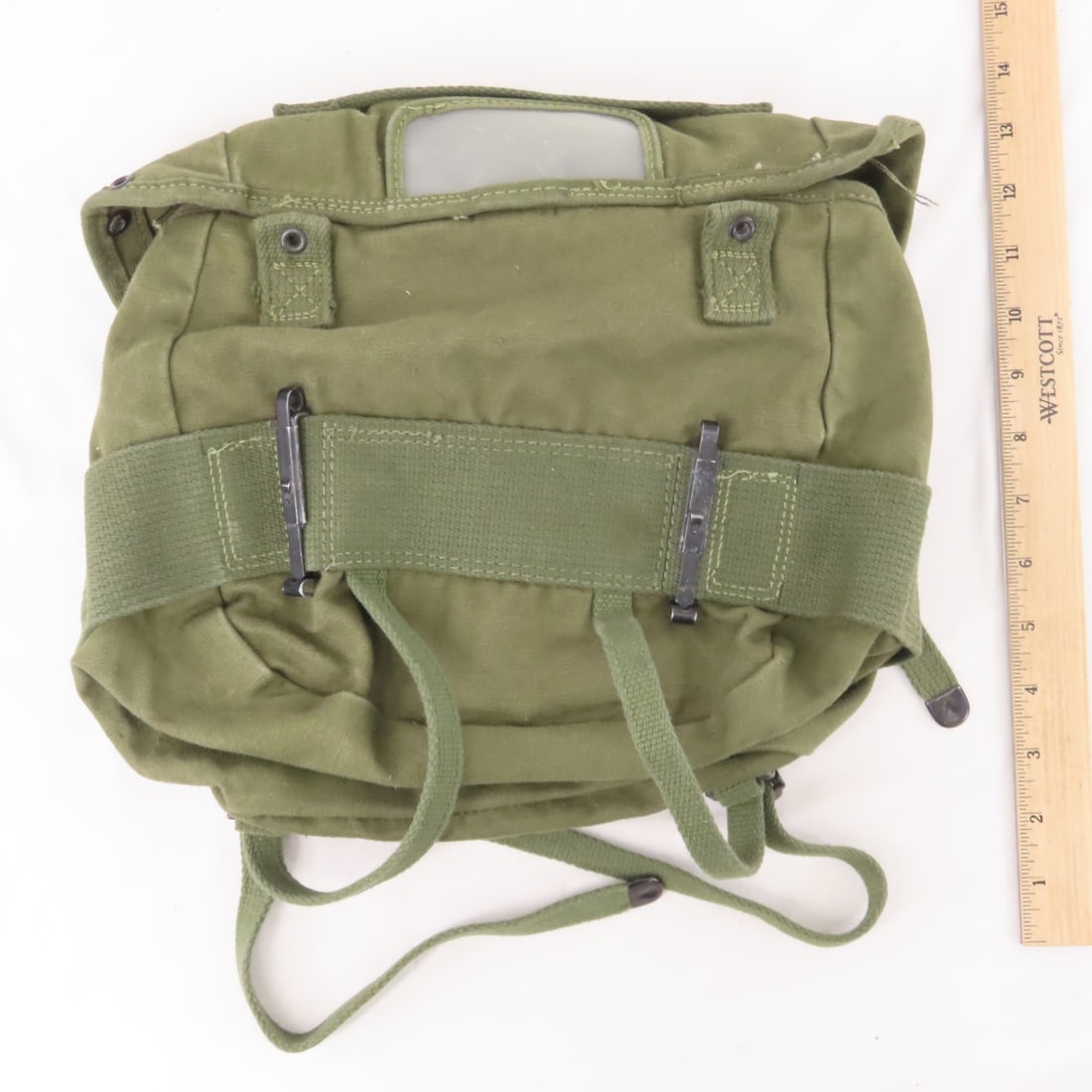 2 Cold-War era canvas rucksacks - 8