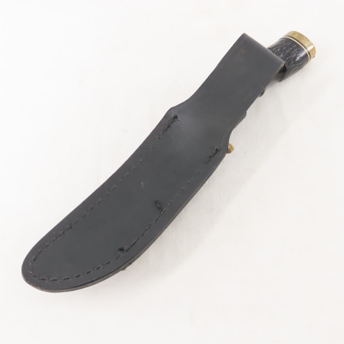 Schrade Duck's Unlimited Knife with sheath & stone - 15