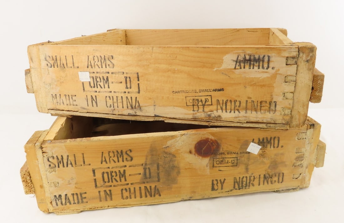 2 Wooden Norinco Ammunition Crates (1 of 13)