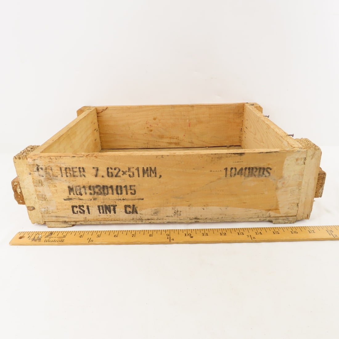 2 Wooden Norinco Ammunition Crates - 4
