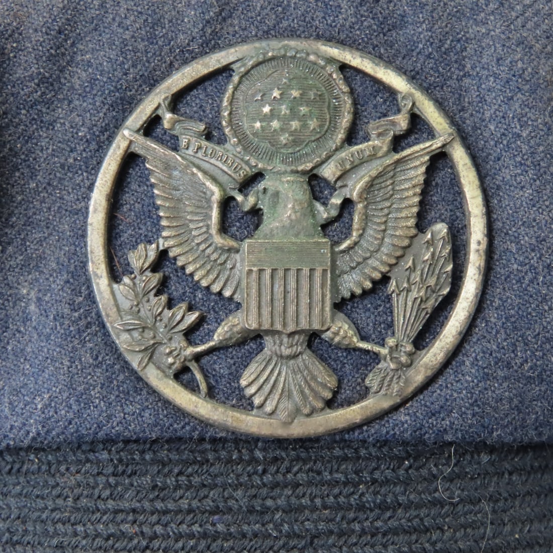 WWII US Army Air Force Crusher Visor Cap - 10