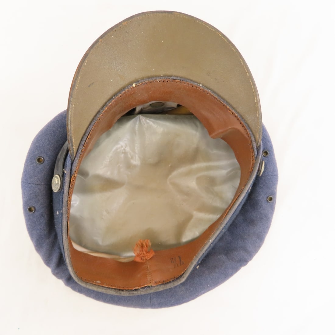 WWII US Army Air Force Crusher Visor Cap - 12