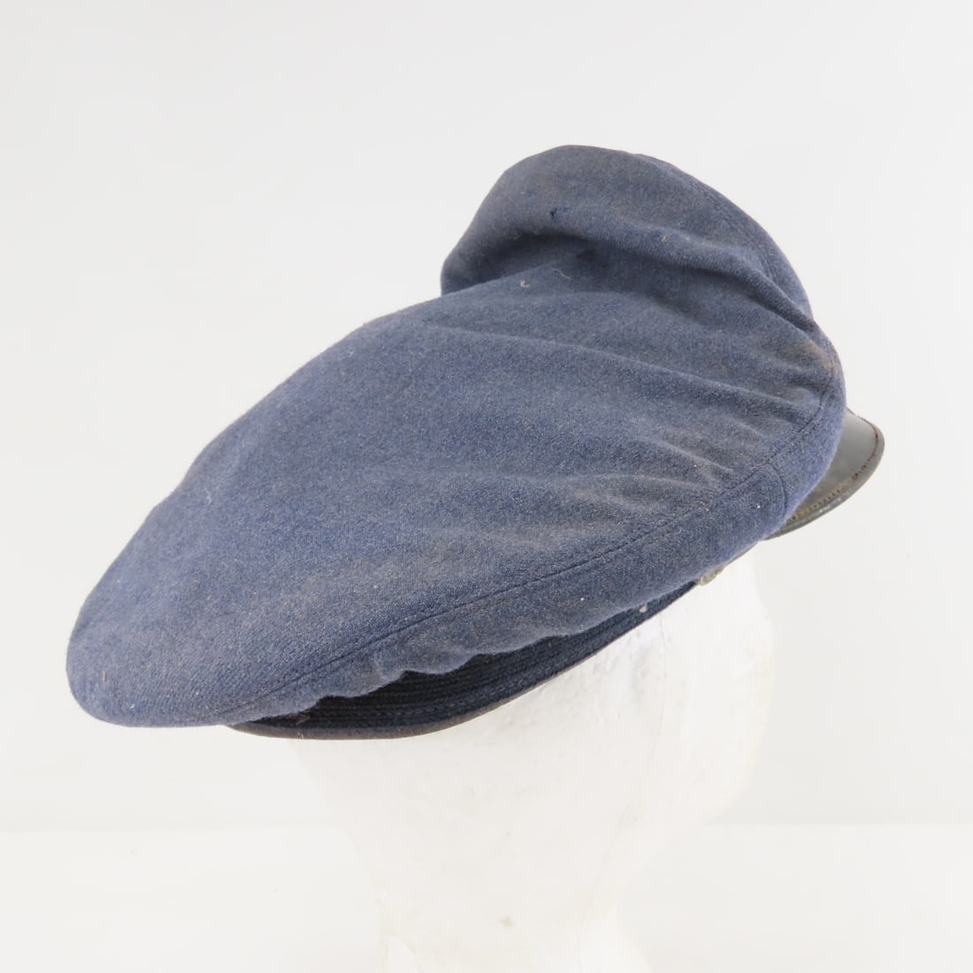 WWII US Army Air Force Crusher Visor Cap - 7