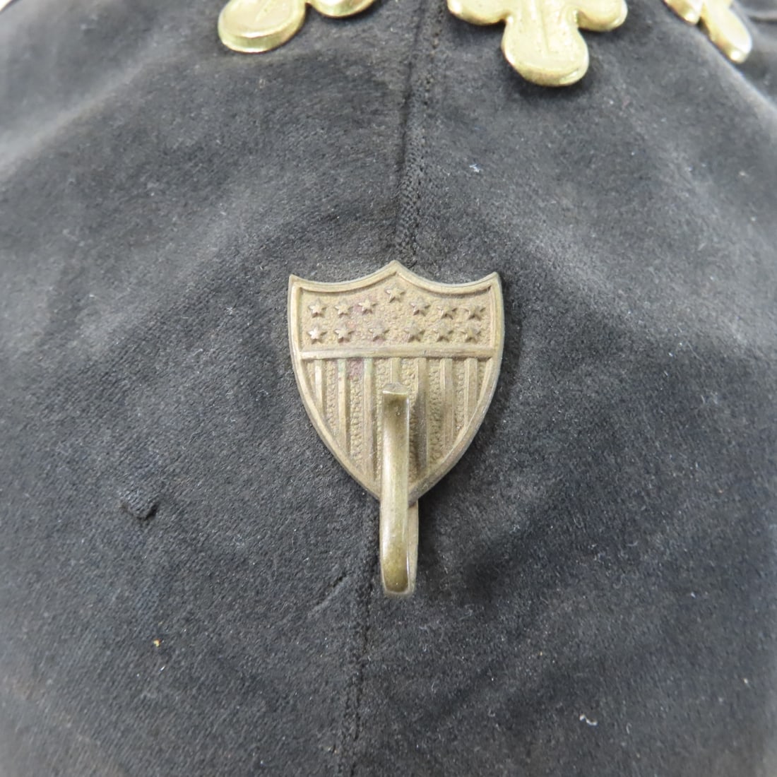 US Army M1881 Indian Wars Officers Spiked Helmet - 11