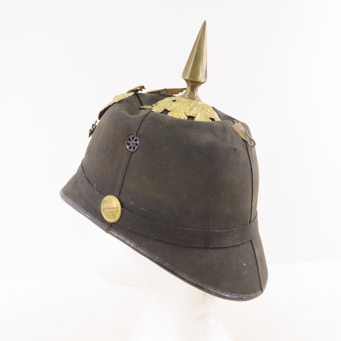 US Army M1881 Indian Wars Officers Spiked Helmet - 6