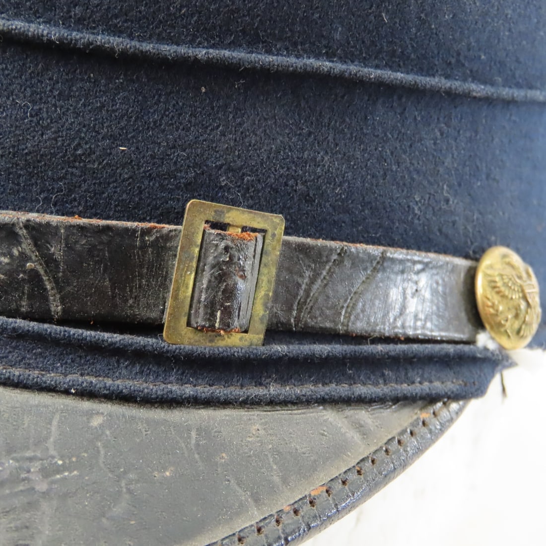 Vintage US Army M1895 Forage Pillbox Cap - 12