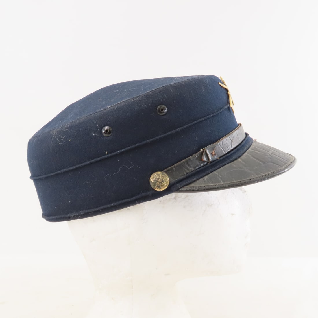 Vintage US Army M1895 Forage Pillbox Cap - 4