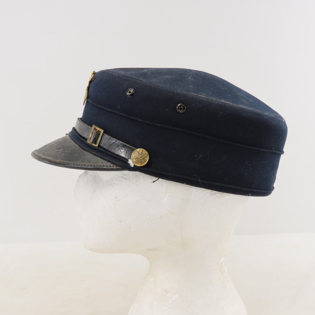Vintage US Army M1895 Forage Pillbox Cap - 8