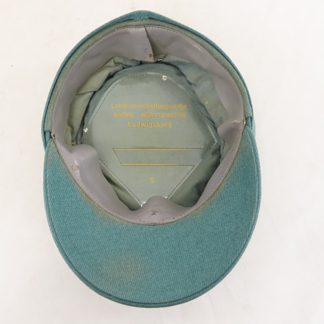 Vintage West German Police Cap & Starburst Badge - 11