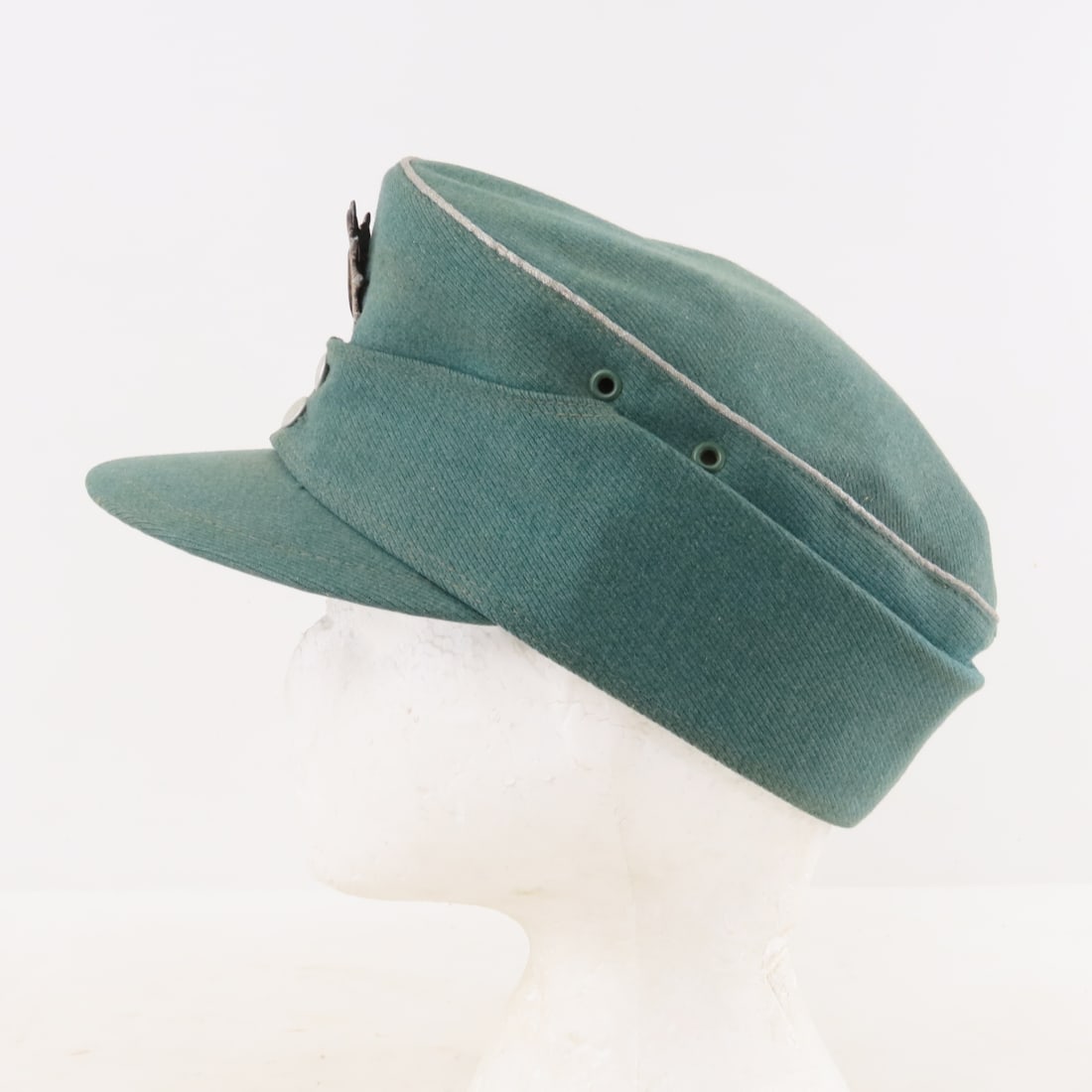 Vintage West German Police Cap & Starburst Badge - 8