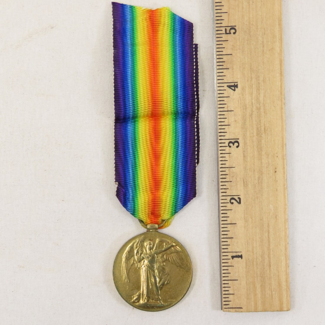 WWI WWII Named Service Medals & Document Copies - 10