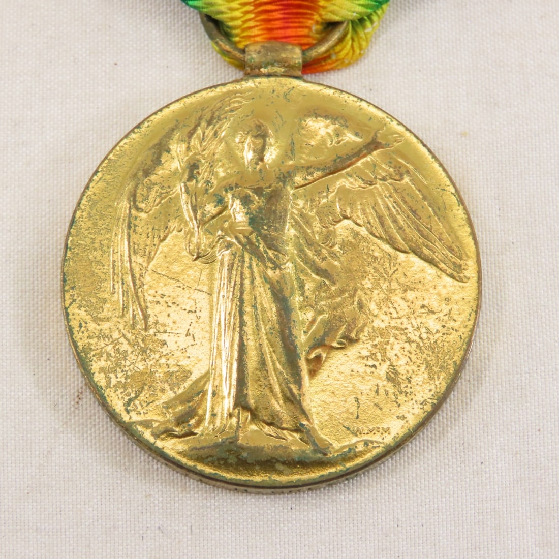 WWI WWII Named Service Medals & Document Copies - 12