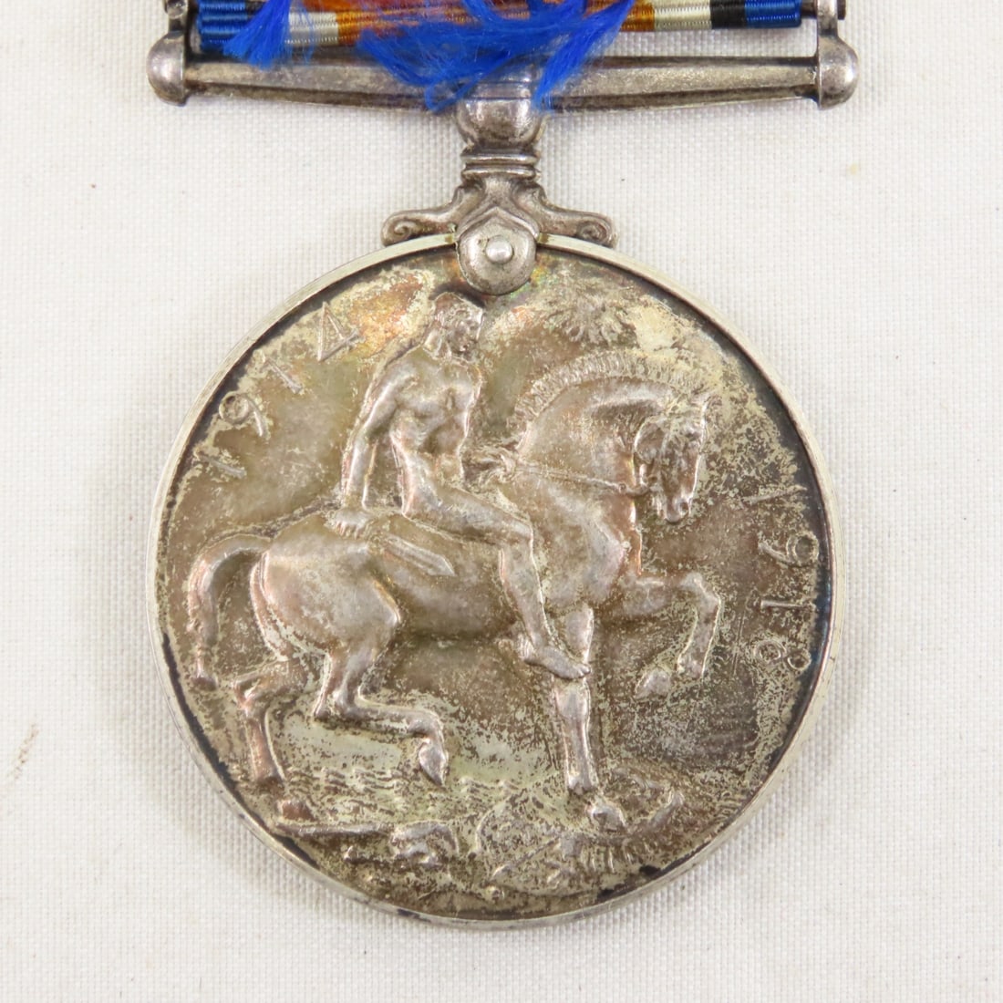 WWI WWII Named Service Medals & Document Copies - 9