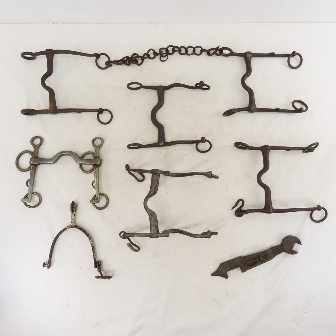 Collection of US Cavalry Horse Bits, Brush & more - 8