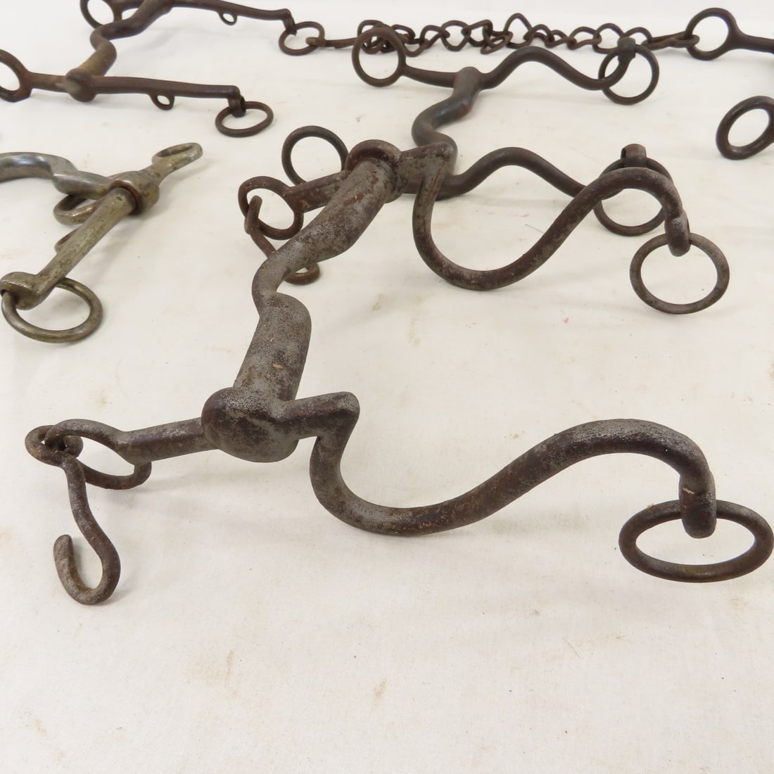 Collection of US Cavalry Horse Bits, Brush & more - 9