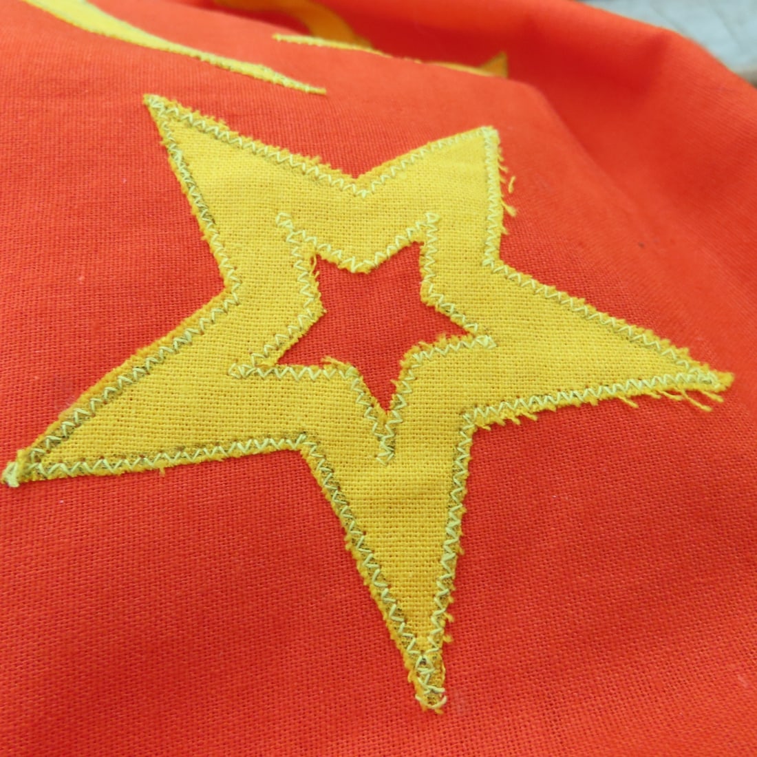 2 Vintage Soviet Flags, Naval Ensign & Union 1990s - 4