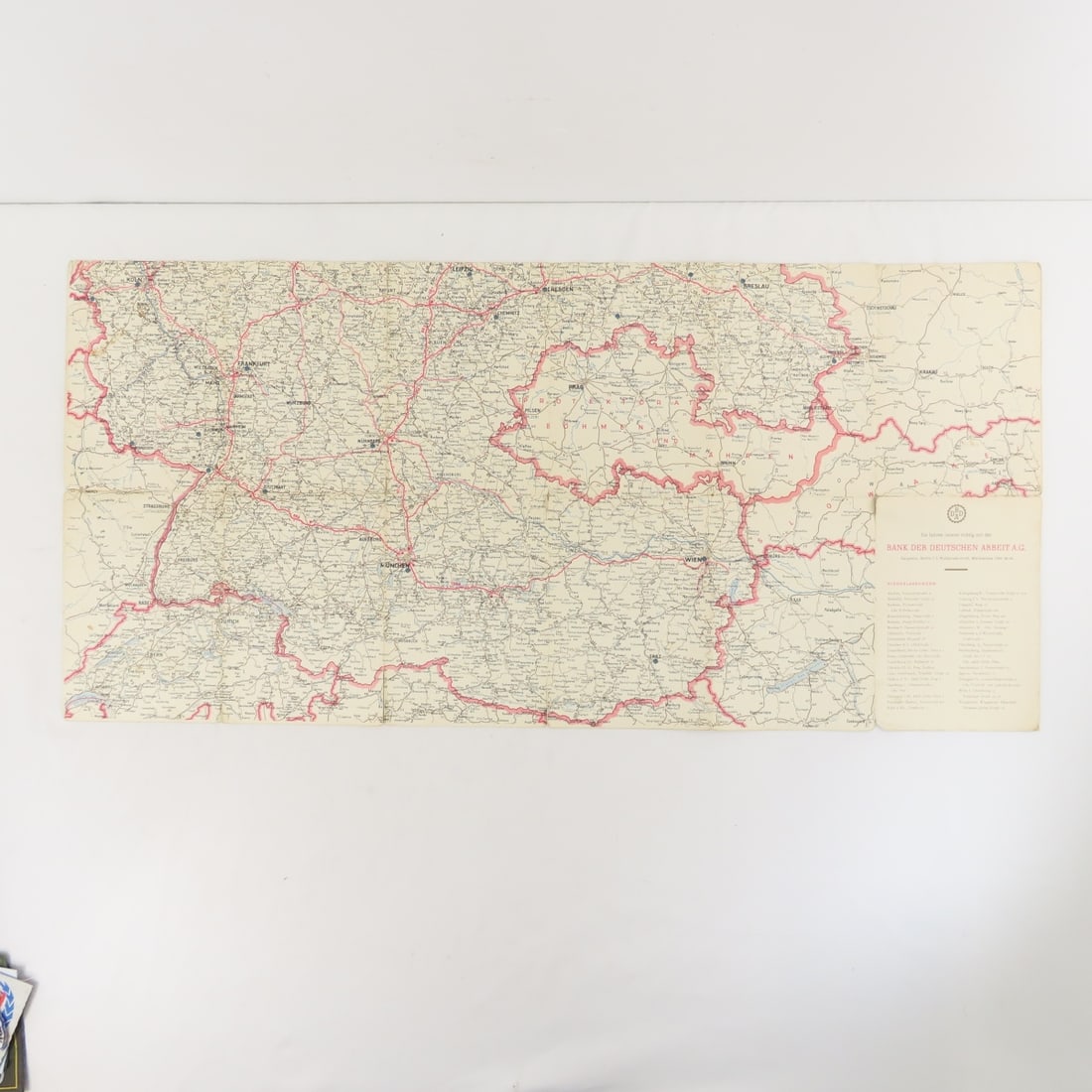 Vintage German Maps, Wanted Poster & More - 7