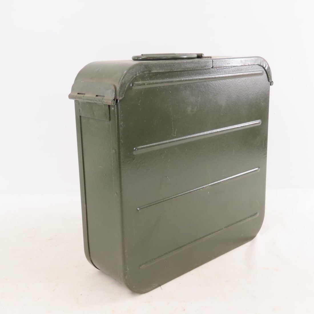 2 Vintage Soviet Maxim Machine Gun Ammo Cans - 10