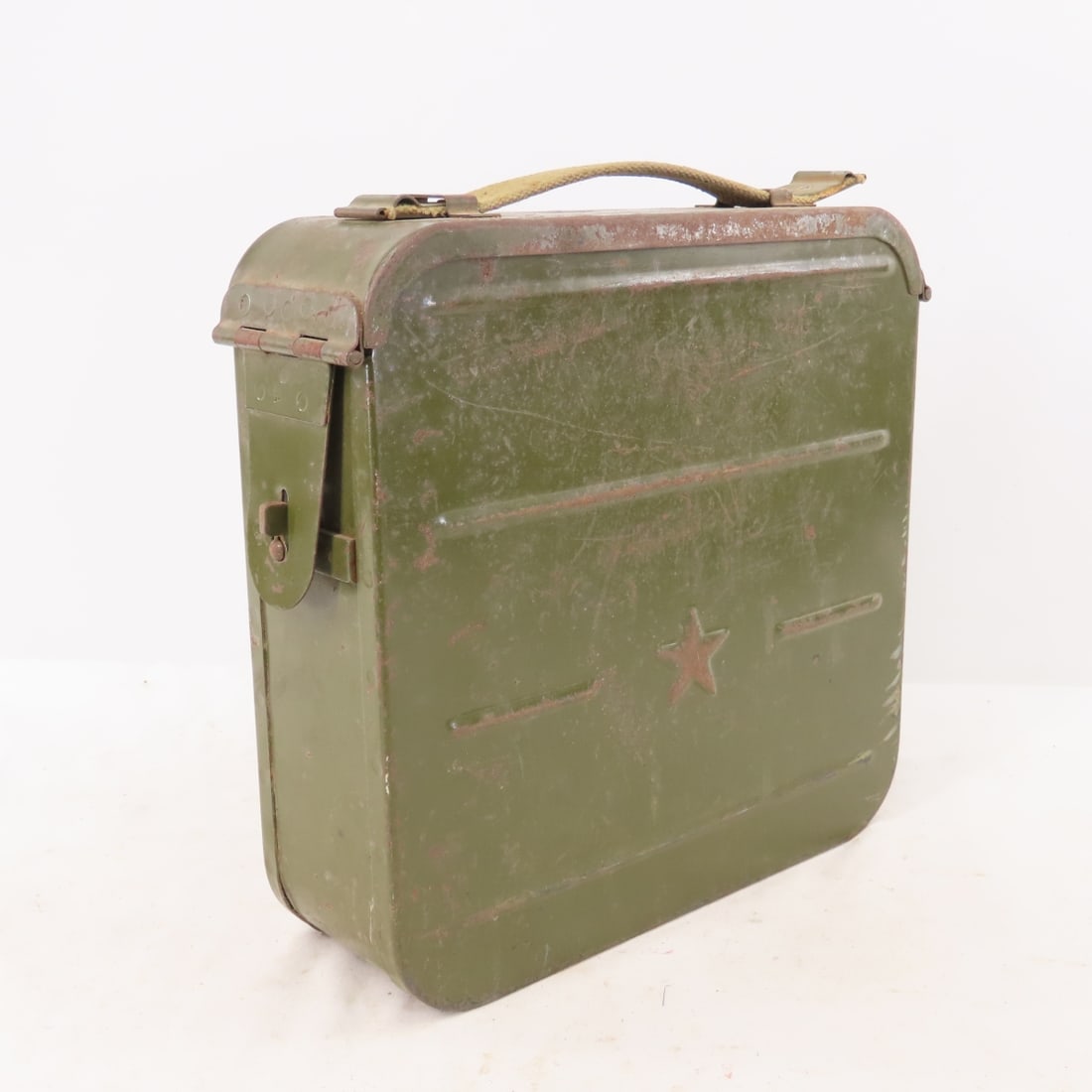 2 Vintage Soviet Maxim Machine Gun Ammo Cans - 3