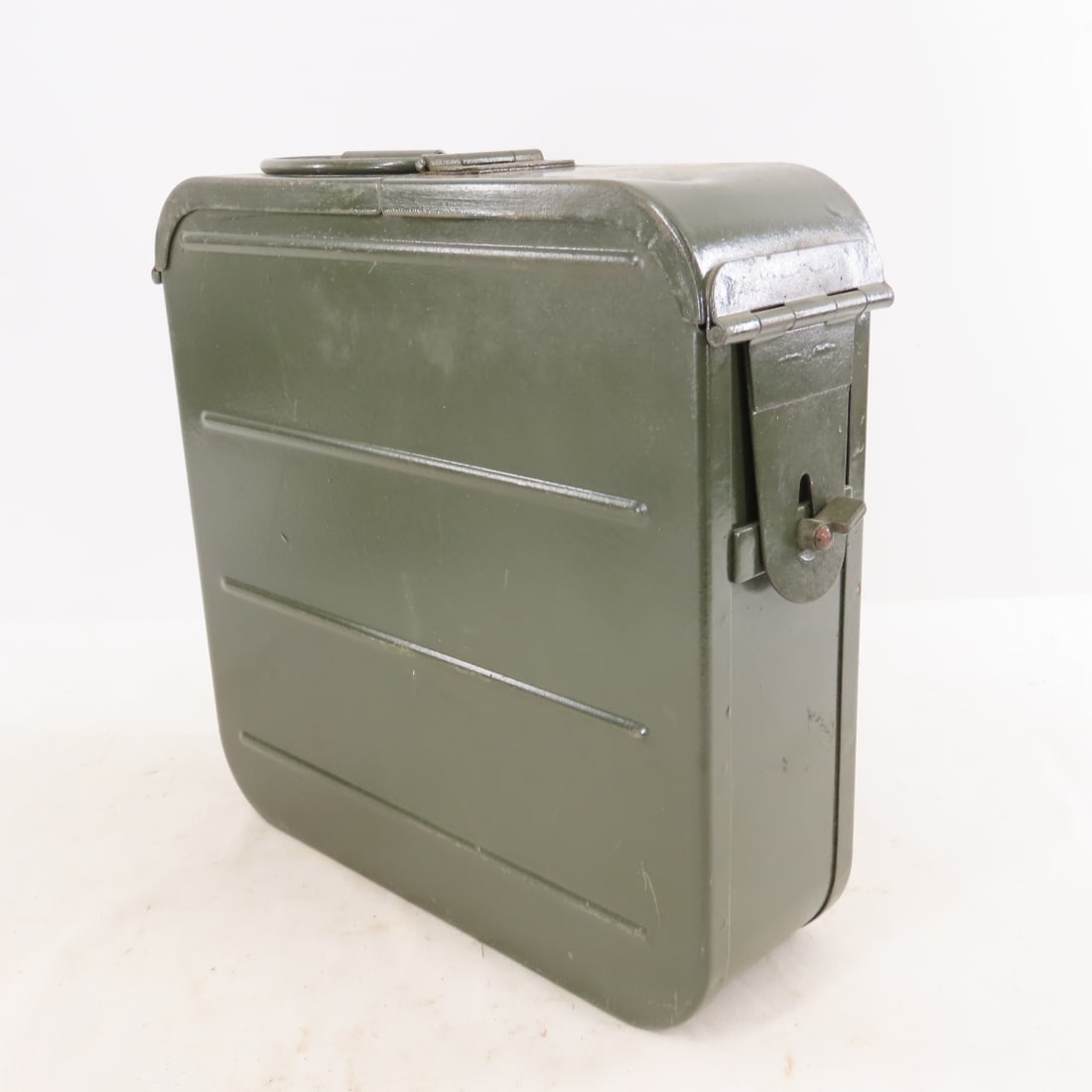 2 Vintage Soviet Maxim Machine Gun Ammo Cans - 7