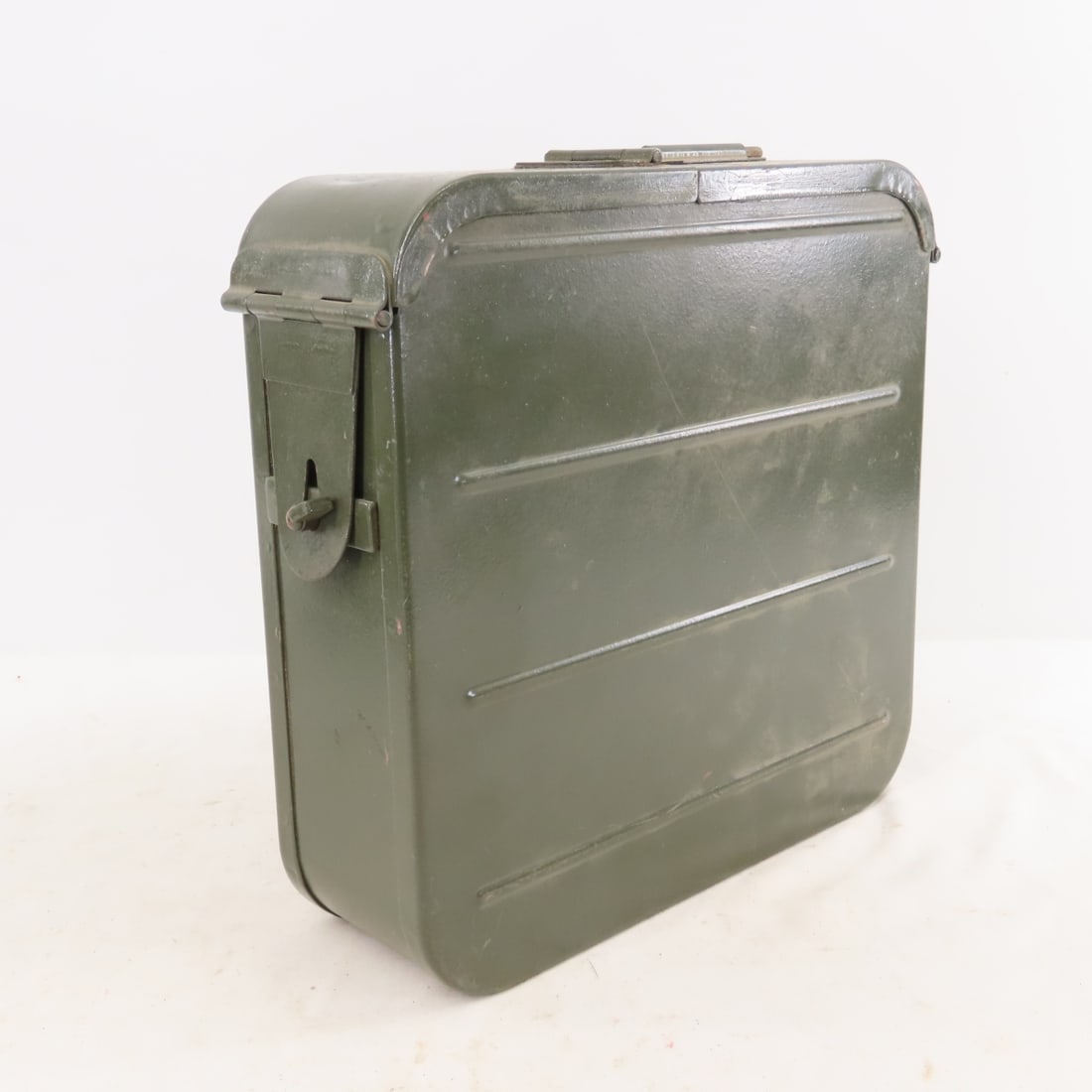2 Vintage Soviet Maxim Machine Gun Ammo Cans - 8