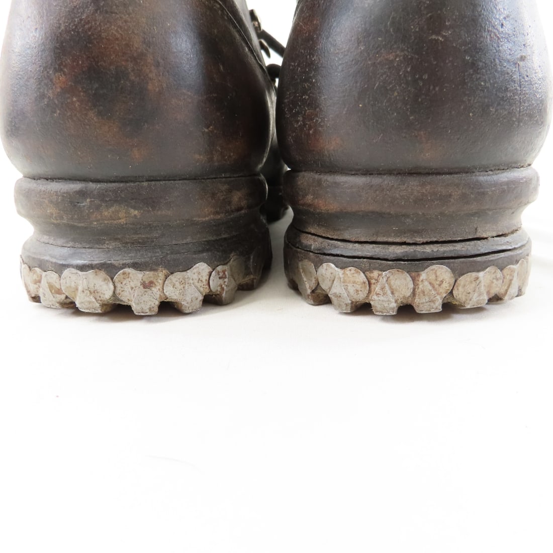 Vintage Swiss Army Leather Mountain Boots 27-1/2 - 15