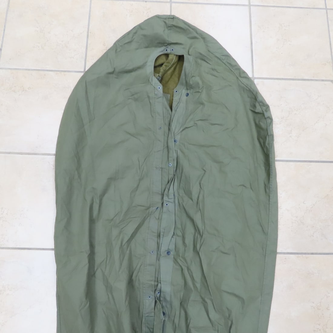 WWII US Army Bartmann Bixer 27 C-123 Sleeping Bag - 3