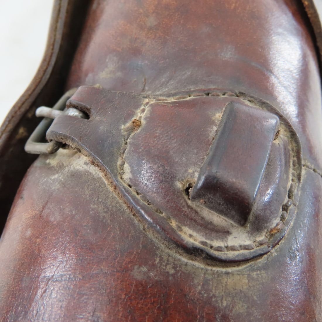 2 Pair WWI Leather Officer's Leggings - 13