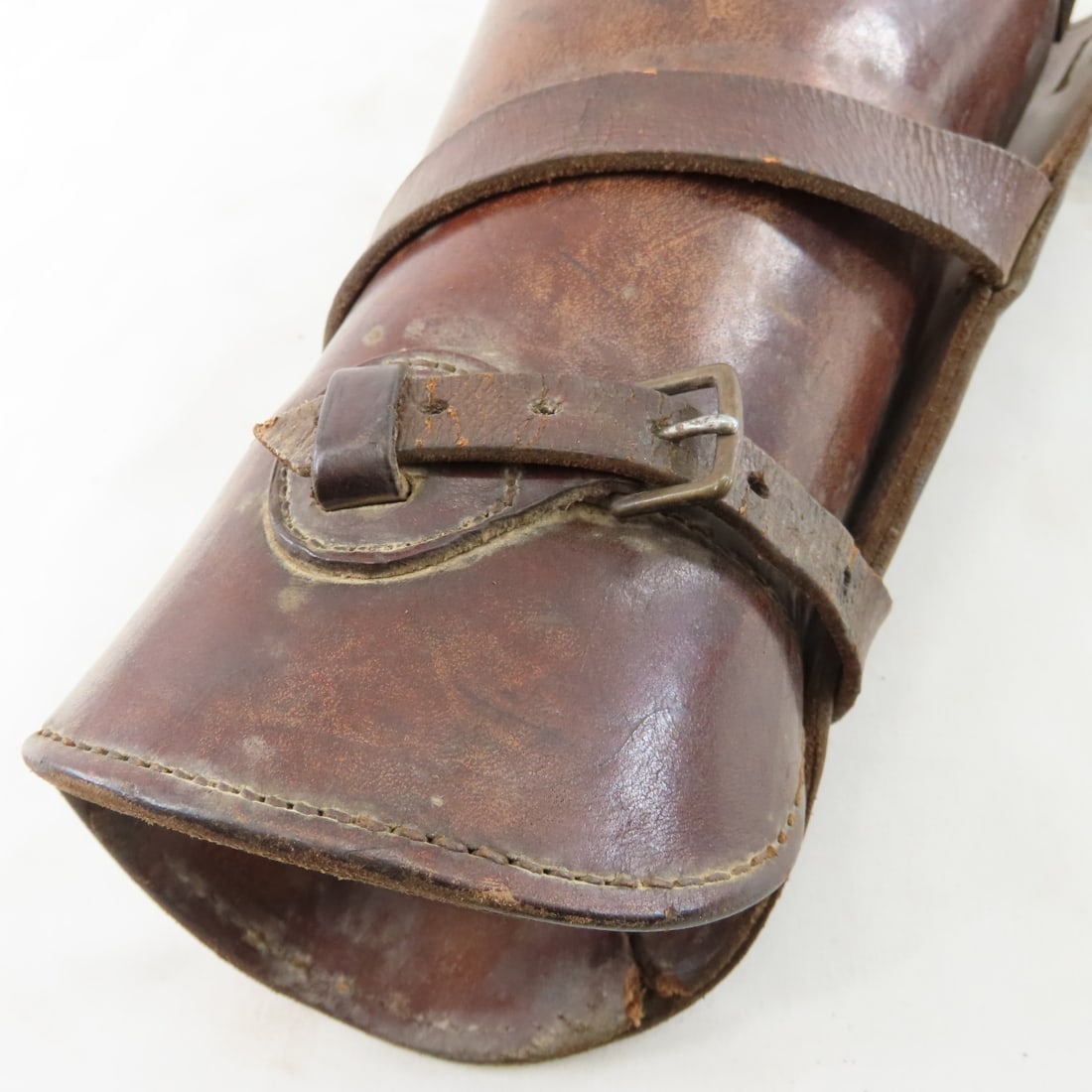 2 Pair WWI Leather Officer's Leggings - 18