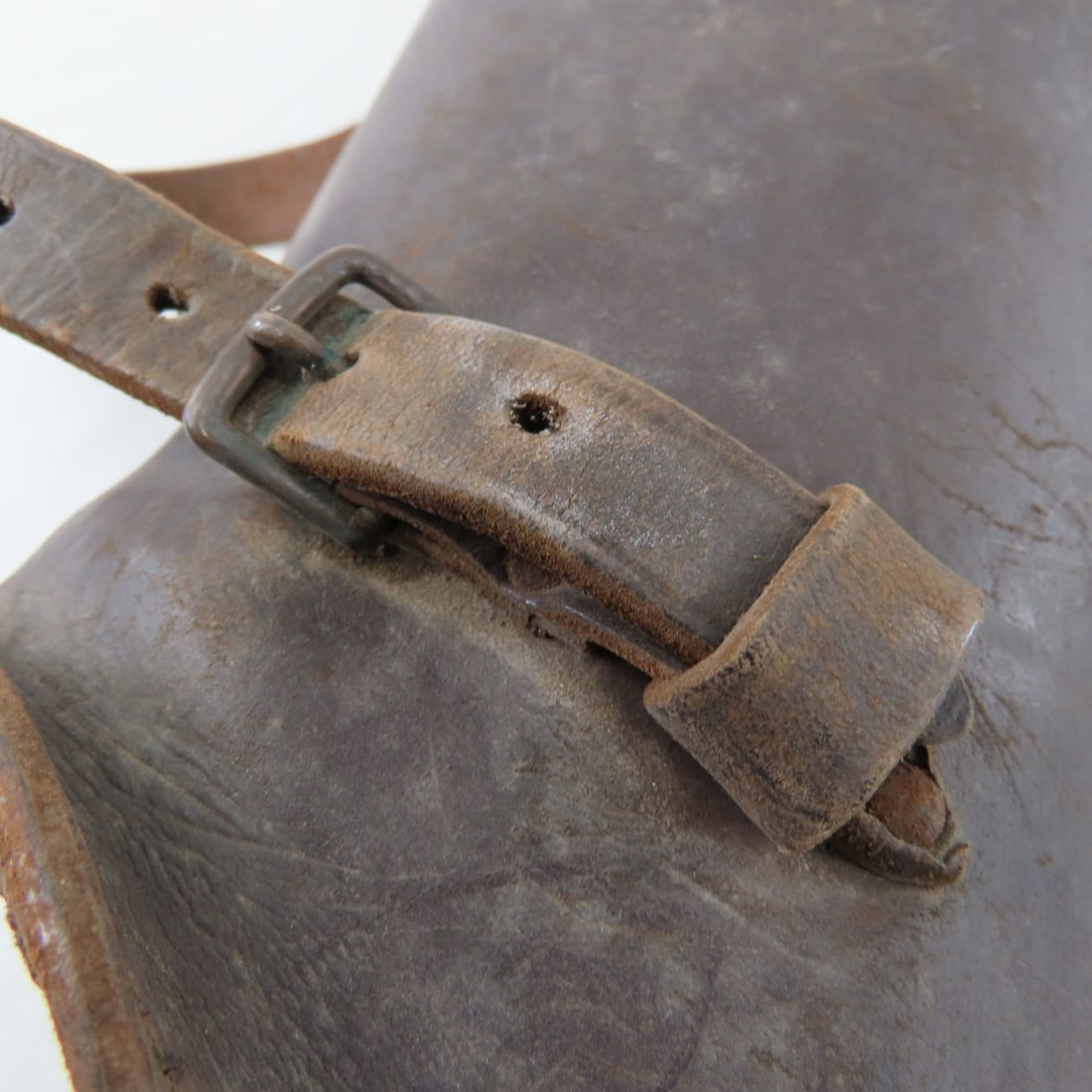 2 Pair WWI Leather Officer's Leggings - 5