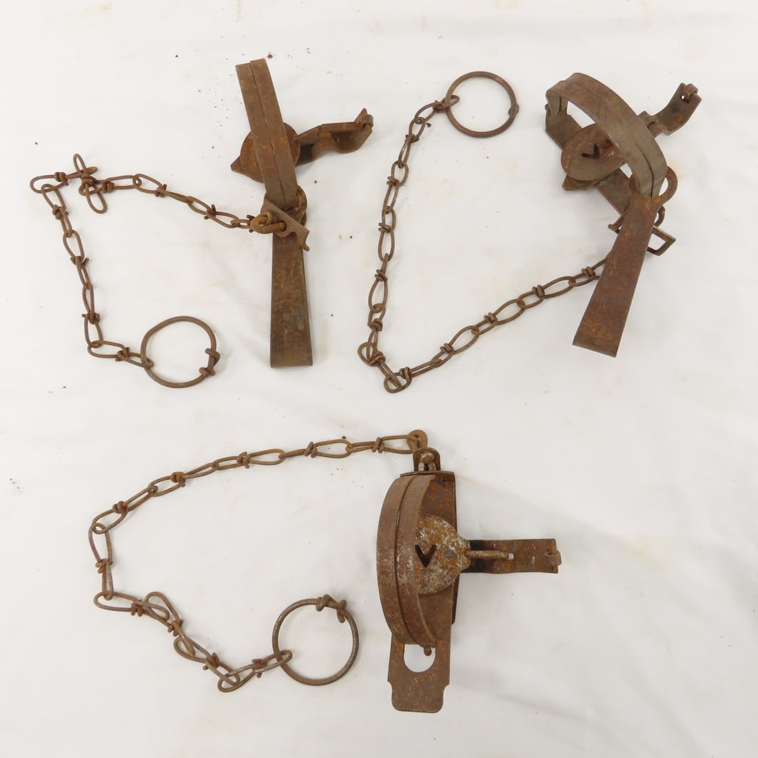 Antique Tractor Seat, Pistol Display Case & Traps - 10