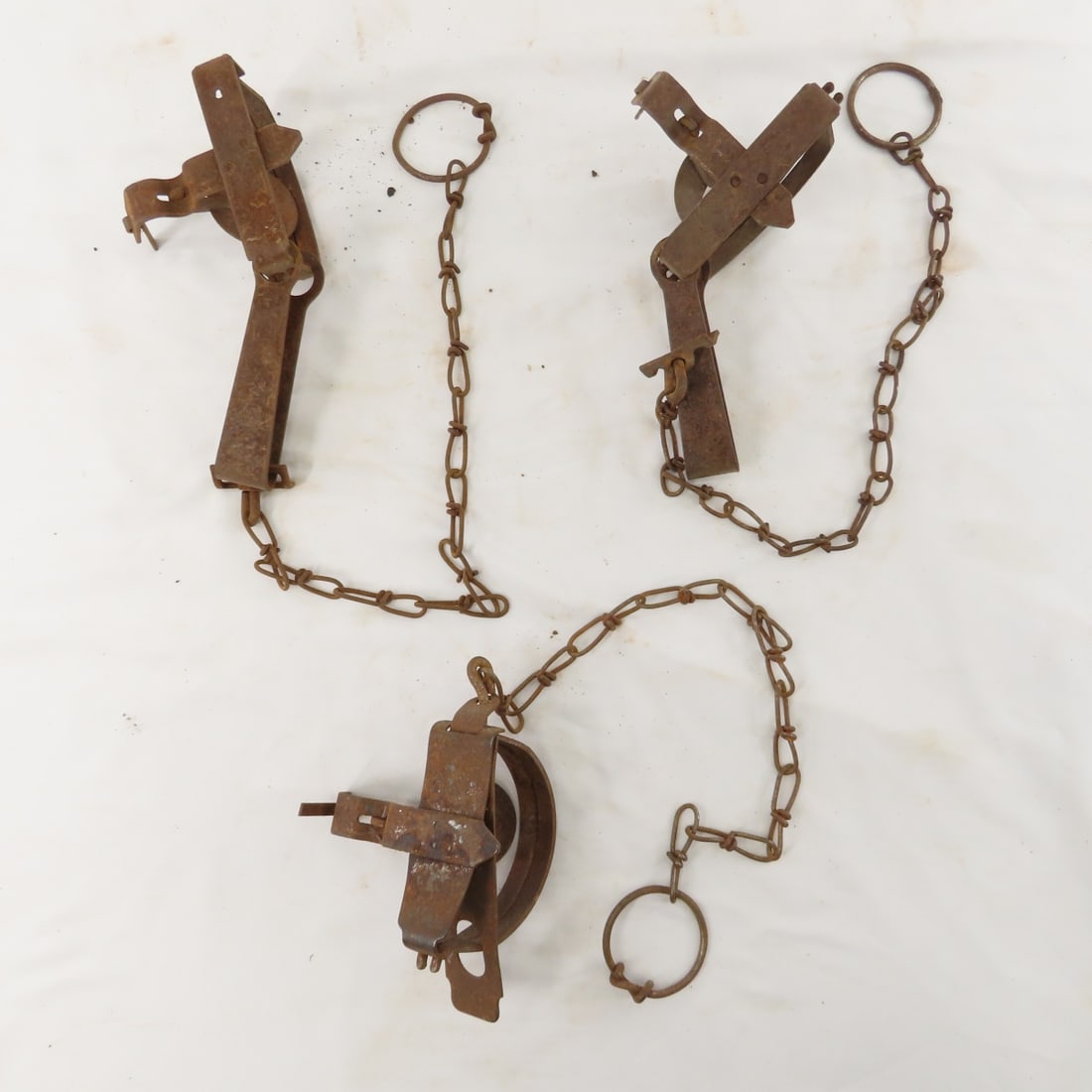 Antique Tractor Seat, Pistol Display Case & Traps - 11