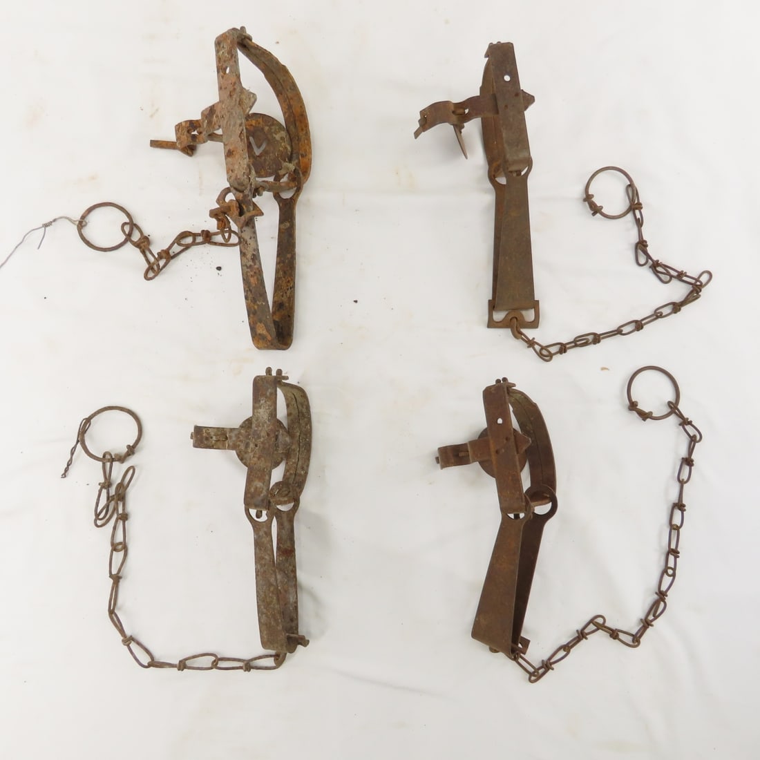 Antique Tractor Seat, Pistol Display Case & Traps - 9