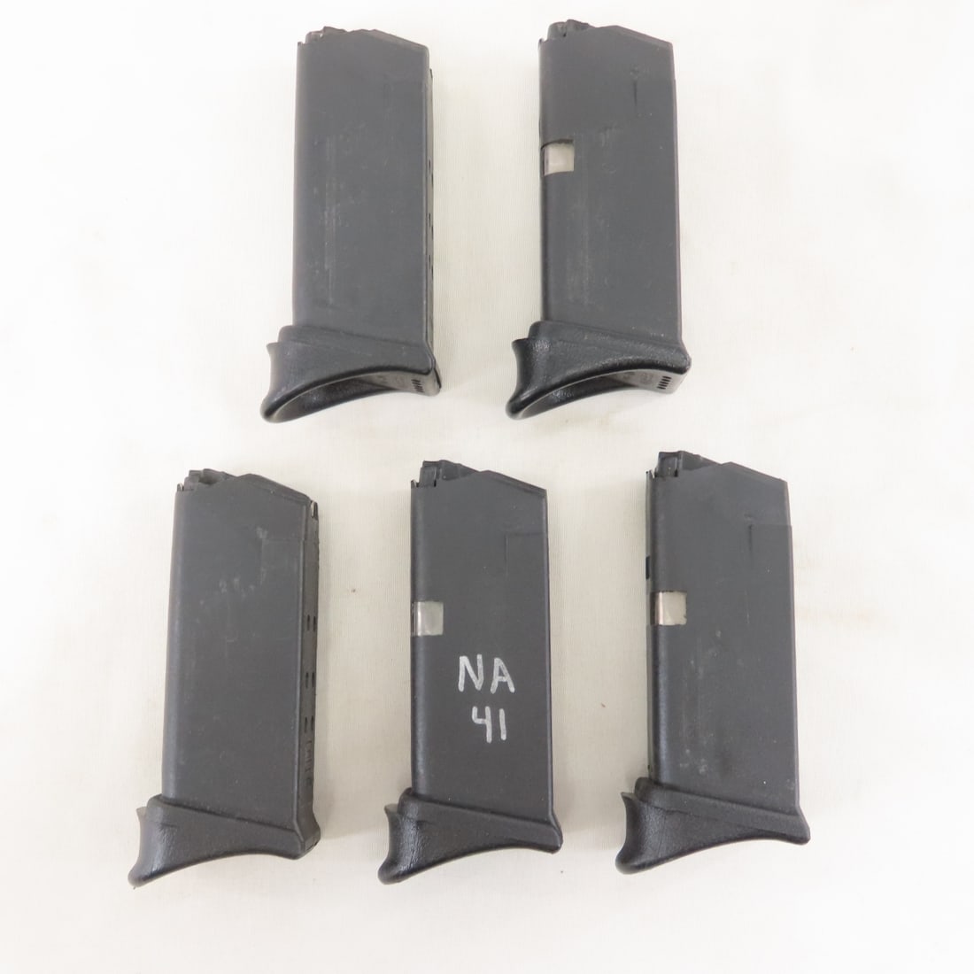 5 Glock 27 Magazines. .40 S&W. 9 rd. - 3
