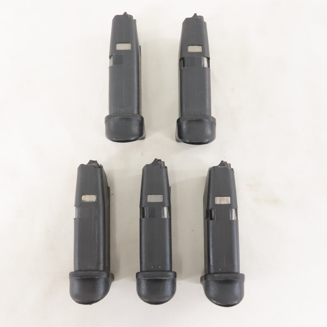 5 Glock 27 Magazines. .40 S&W. 9 rd. - 4