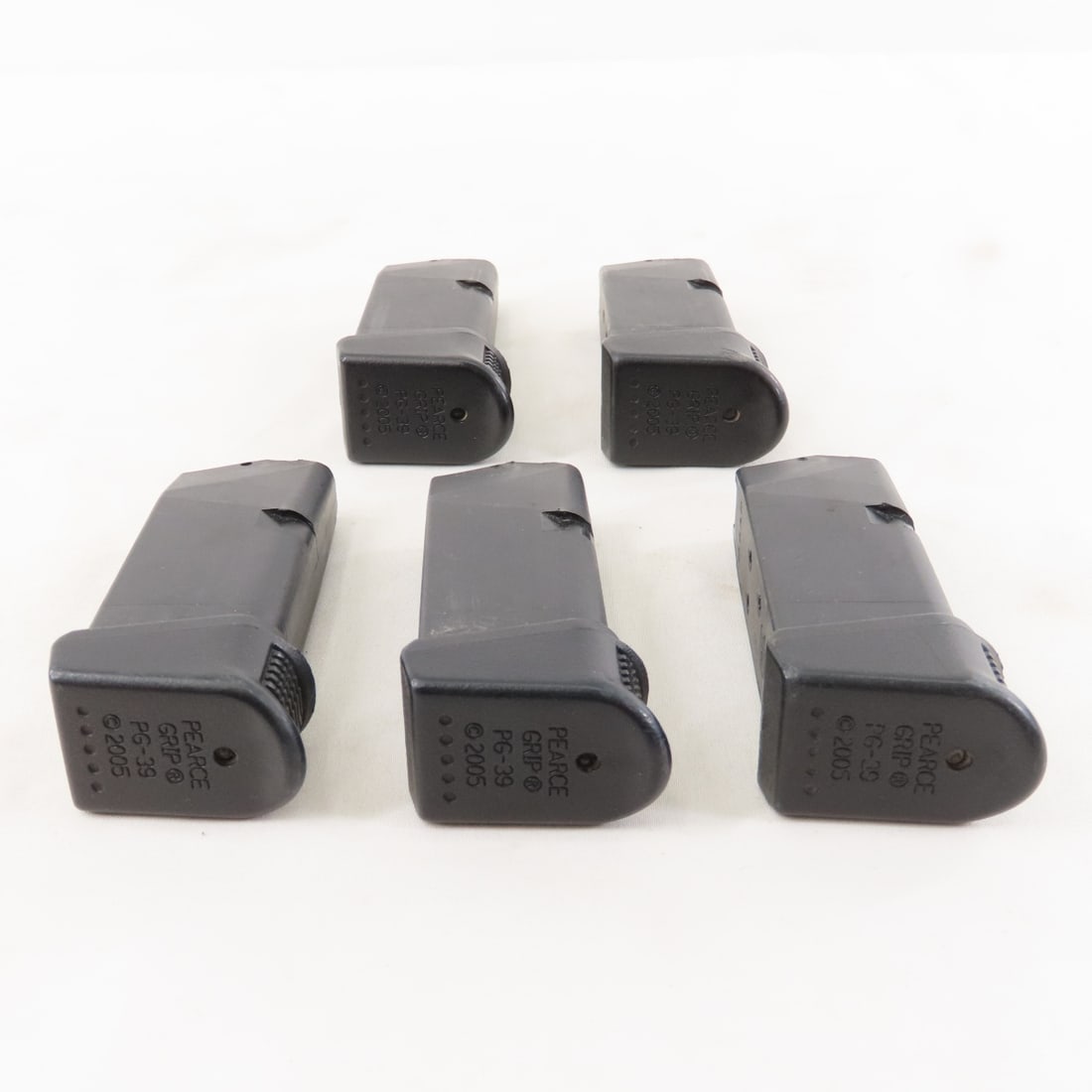5 Glock 39 Magazines. .45 GAP. 6 rd. - 5