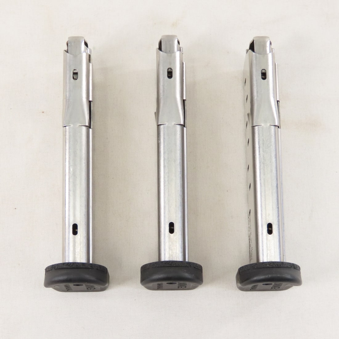 4 Walther CCP Magazines. 9mm. 8 rd. - 2