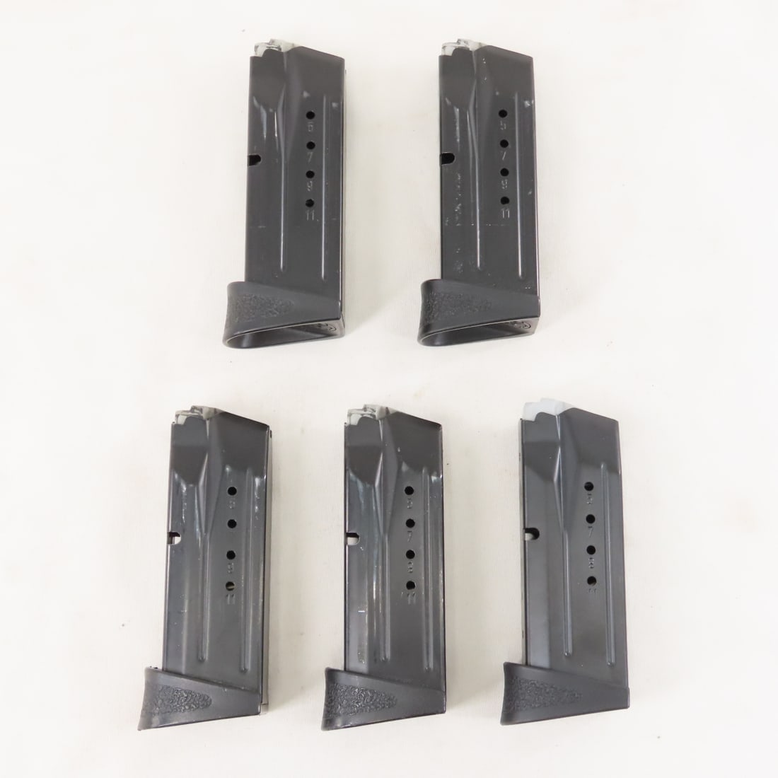 5 Smith & Wesson M&P9 Compact Magazines. 9mm. 12rd - 3
