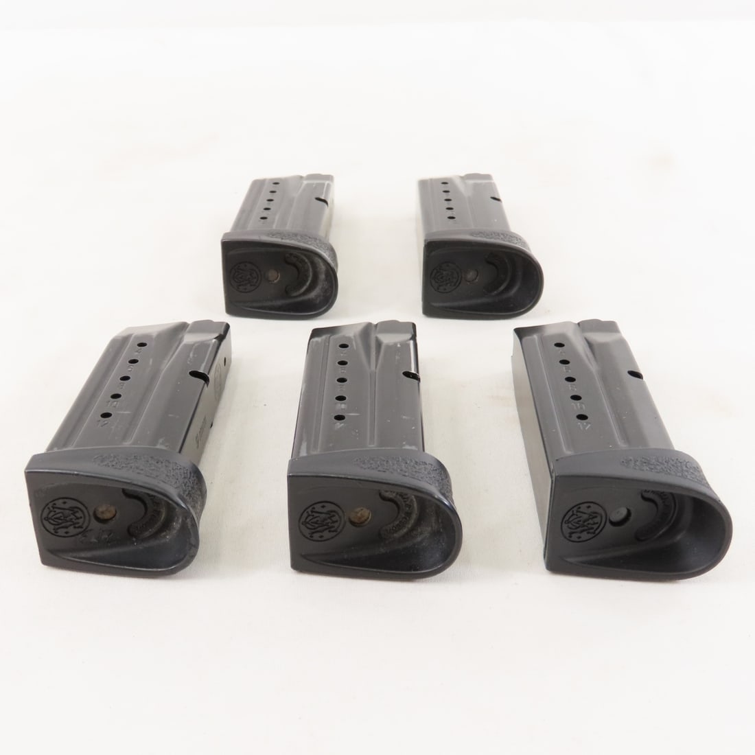 5 Smith & Wesson M&P9 Compact Magazines. 9mm. 12rd - 5