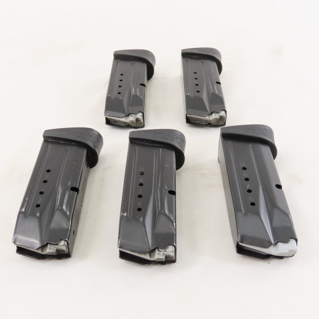 5 Smith & Wesson M&P9 Compact Magazines. 9mm. 12rd - 6