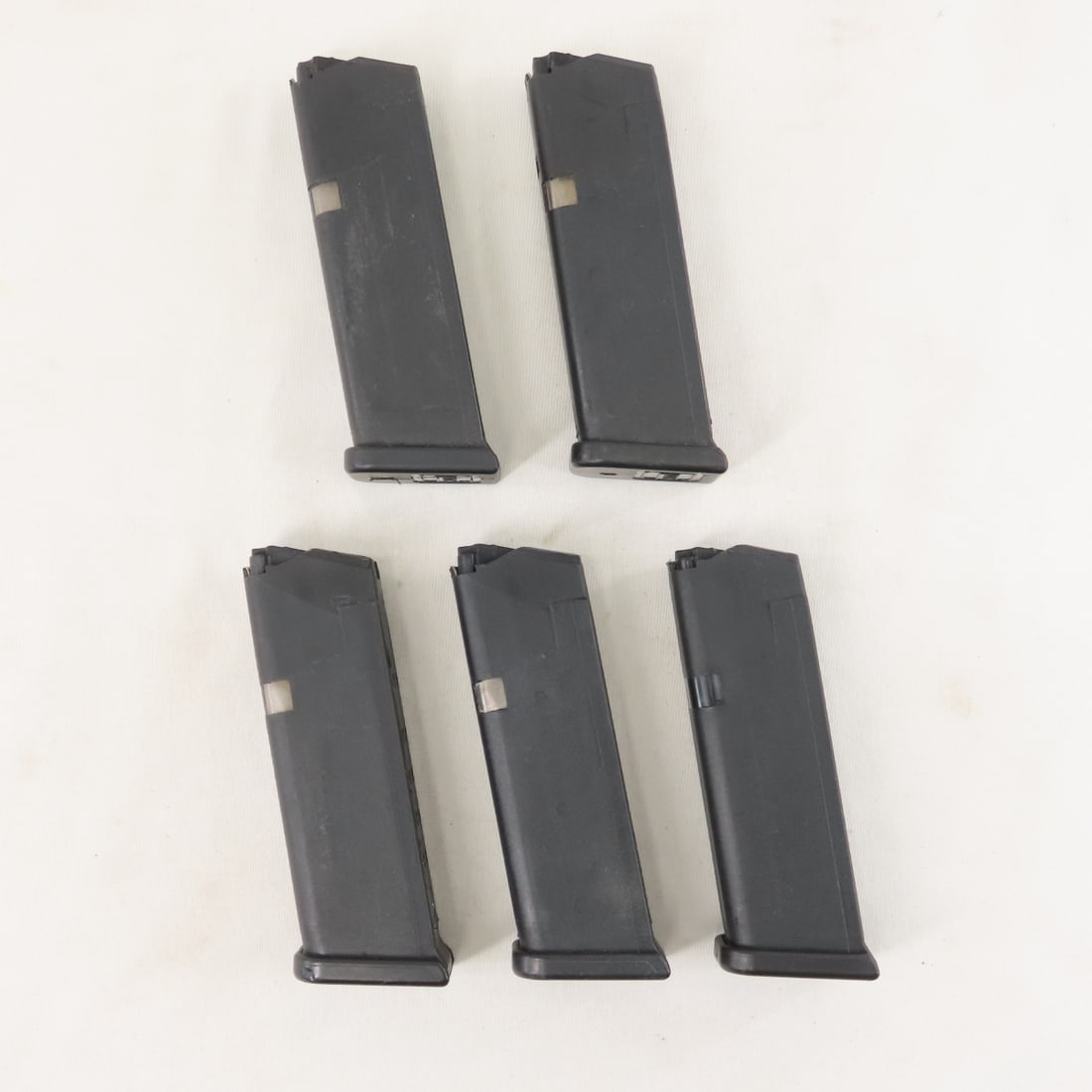 5 Glock 23 Magazines. .40 S&W. 13 rd. - 3