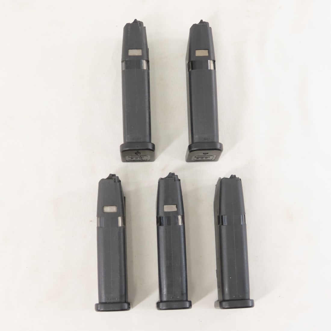 5 Glock 23 Magazines. .40 S&W. 13 rd. - 4