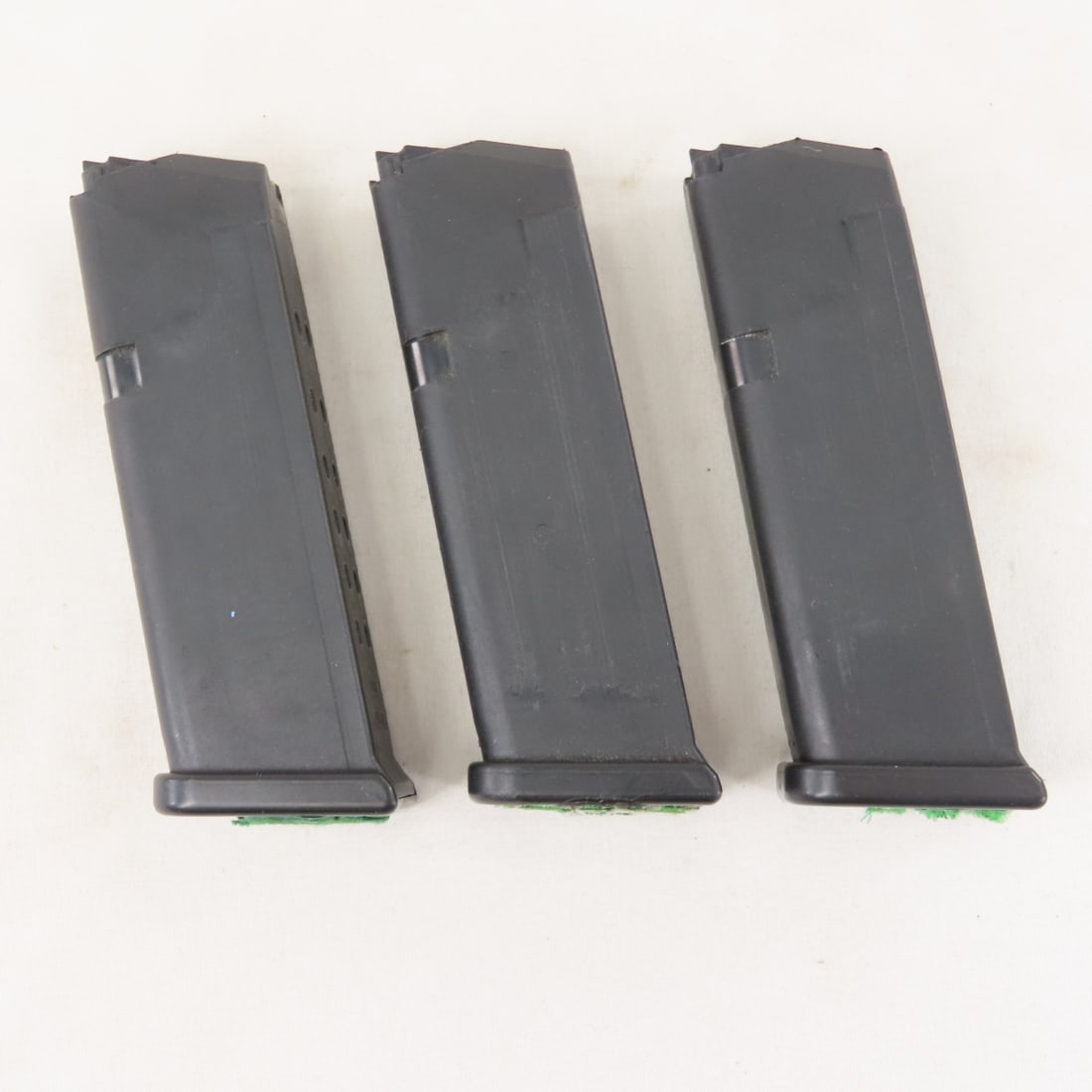 3 Glock 19 Magazines. 9mm. 15 rd. - 3