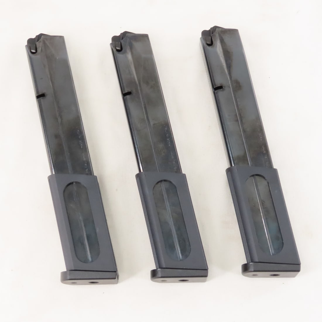 3 Beretta 92 Magazines. 9mm. 30 rds. - 3