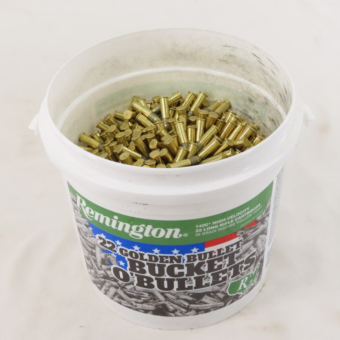 Remington .22 LR Bucket O’ Bullets 36gr. HP - 5