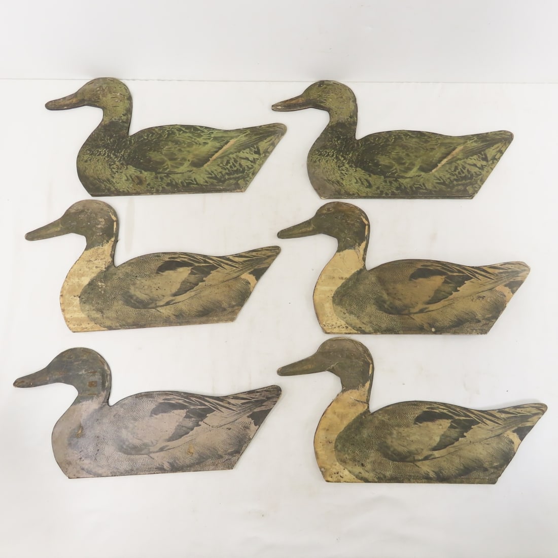 Vintage Johnson's Folding Goose Decoys & More - 6