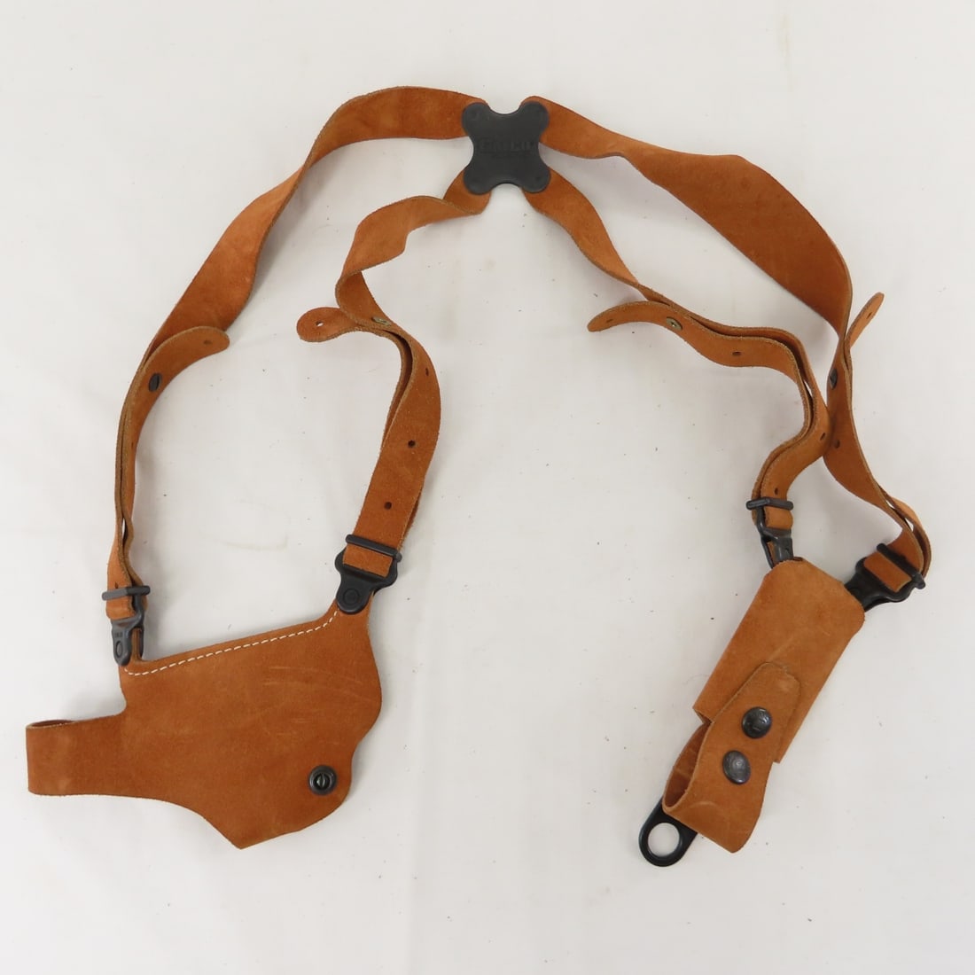 Leather Handgun Holsters, Soft Case, Gun Locks - 7