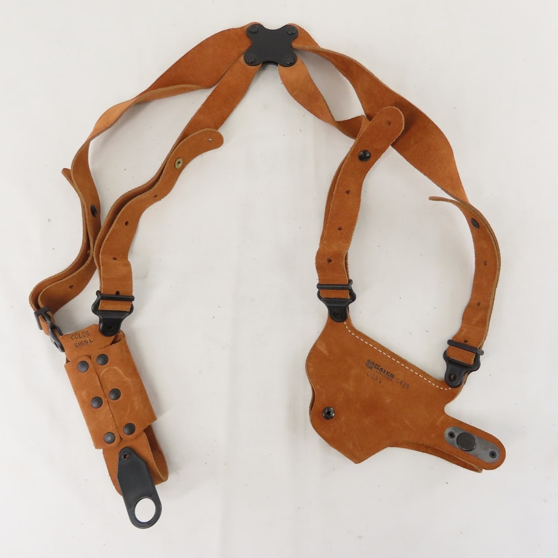 Leather Handgun Holsters, Soft Case, Gun Locks - 8