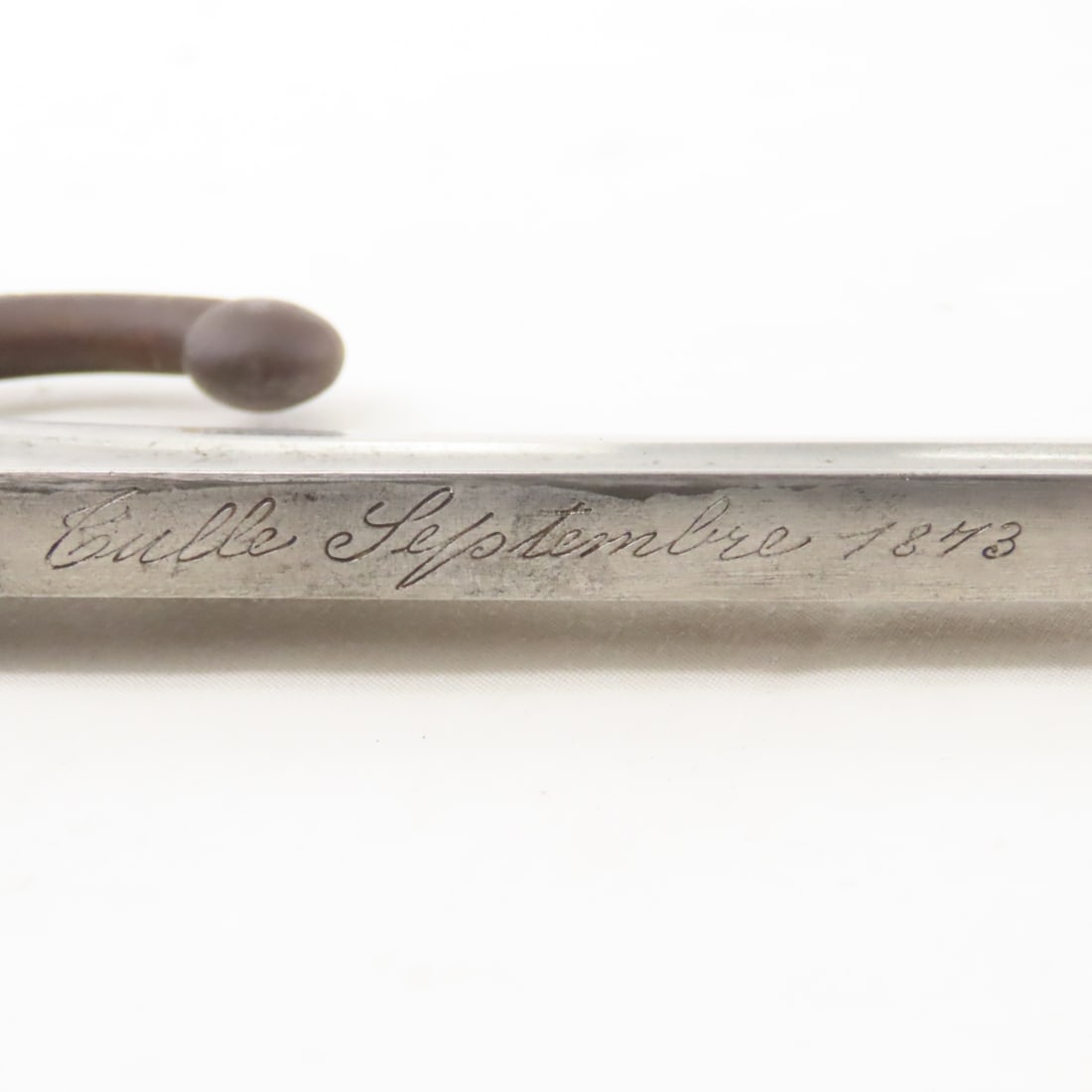 French Chassepot bayonet with scabbard - 10